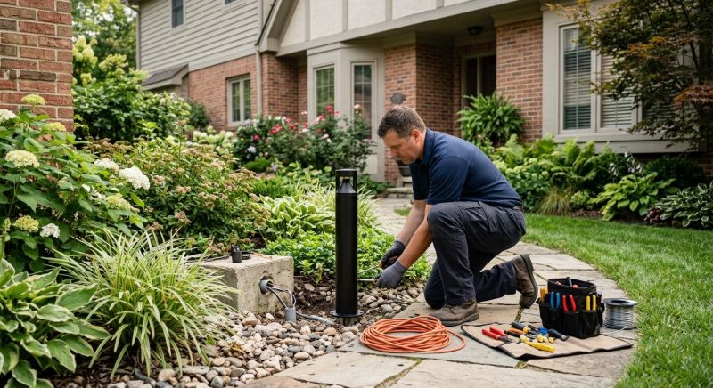 Outdoor Lighting Installation in Alpharetta, GA