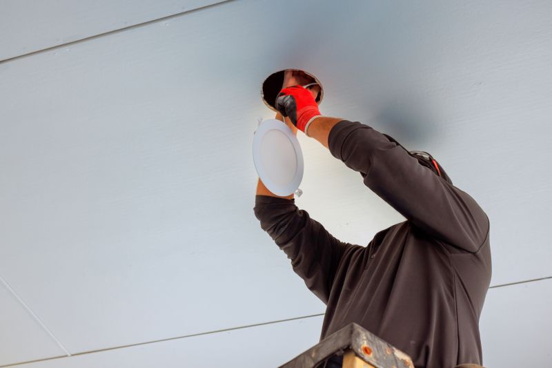 Products For Recessed Lighting Installations in use